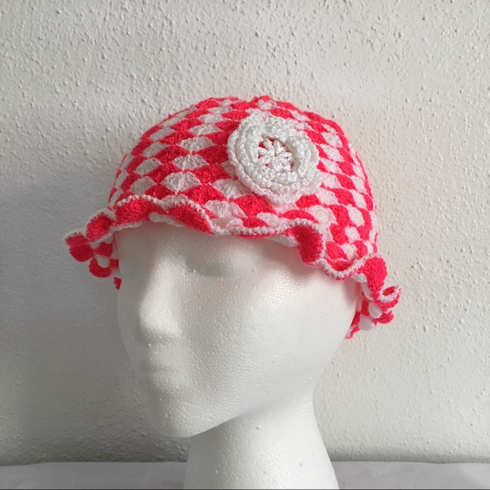 - Handmade Flower Bucket Hat
